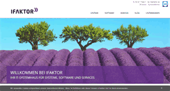 Desktop Screenshot of ifaktor.de